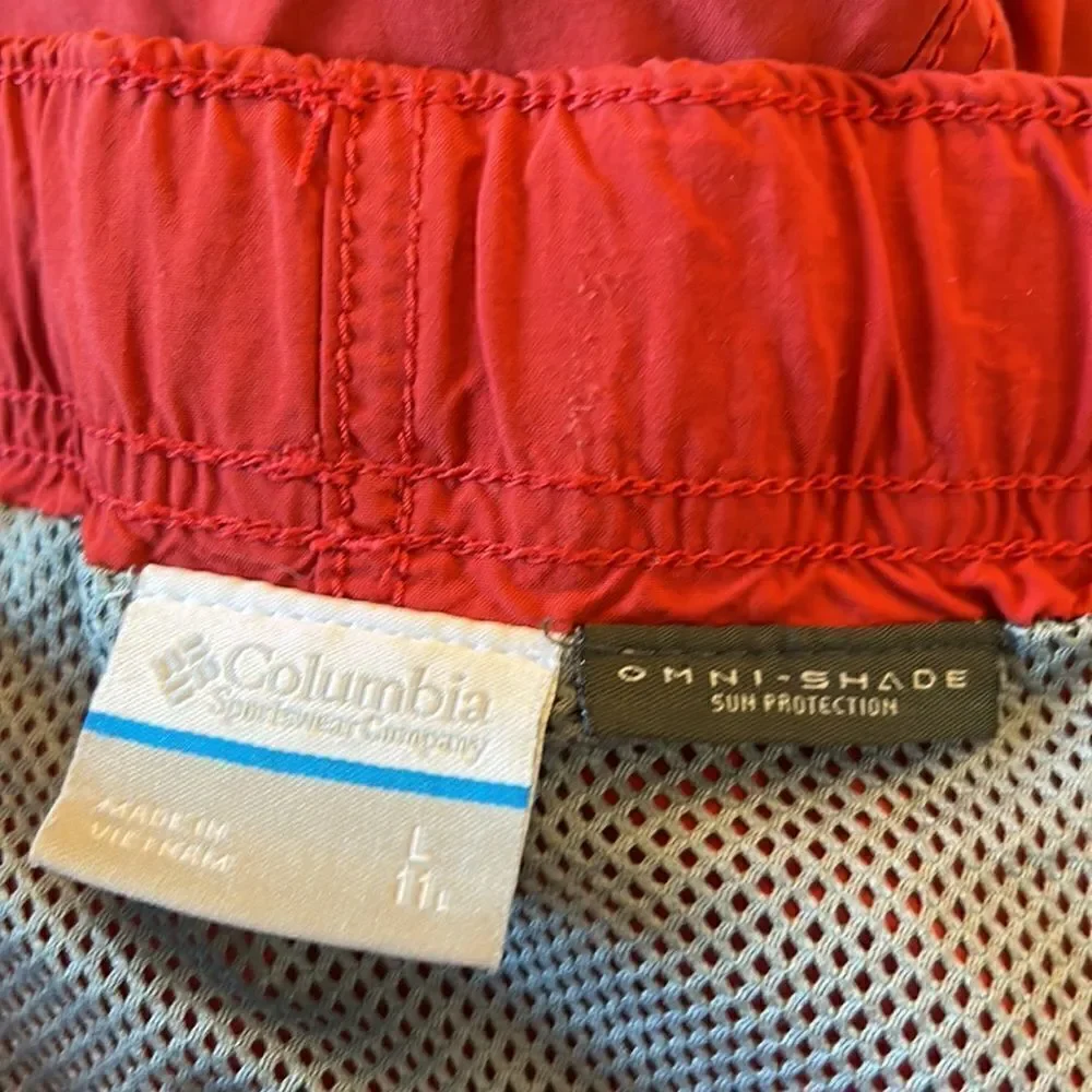 Columbia omni-shade sun protection swim trunks Size L